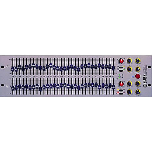 🇬🇧 Klark Teknik DN370 - Dual Channel, 30-Band, Graphic Equalizer