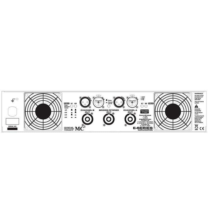🇬🇧 MC2 AUDIO E45 Touring Power Amplifier Pre-Owned 8.4kw
