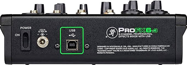 Mackie ProFX6v3 新品未使用品 Amazon.com: Mackie ProFX6v3+ 6-Channel Professional Analog