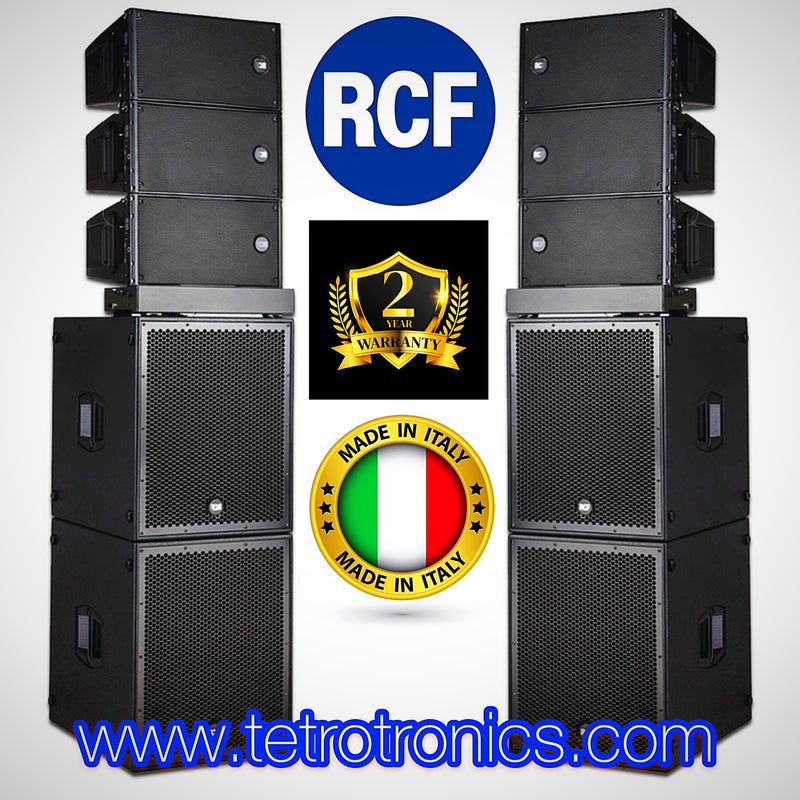 🇮🇹 RCF HDL 10A Ground Stacked High Quality Pa.