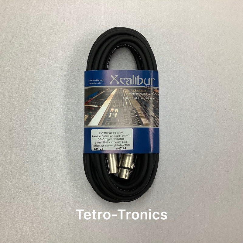 🇨🇦 Premium XLR Cables 25 ft