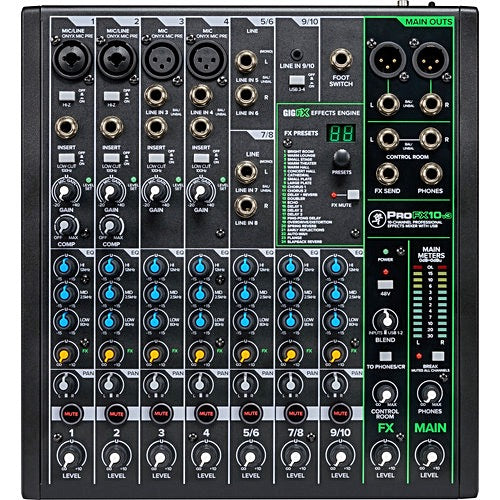 🙋‍♀️ Mackie PROFX10V3