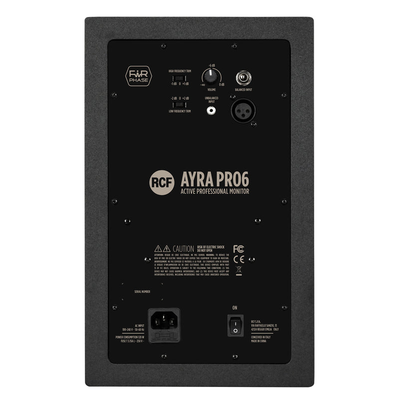 🇮🇹 RCF AYRA PRO6 Studio Monitor