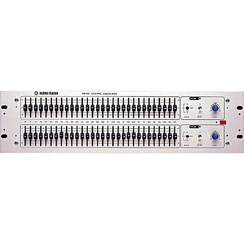 🇬🇧 Klark Teknik DN 360  Dual Channel, 30-Band, Graphic Equalizer